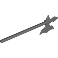 Weapon Halberd / Axe Elaborate Dunkelblaugrau