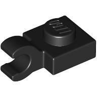 Plate Special 1 × 1 with Clip Horizontal [Thick Open O Clip]