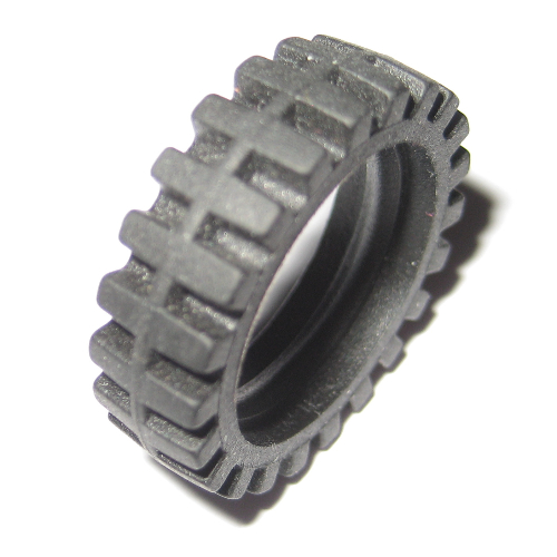 Tyre Matching Tread with Center Band 23 × 7 Black