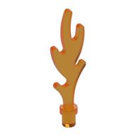 Wave / Flame Rounded with Base Rim Trans-Orange