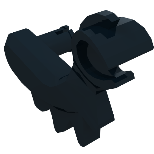 Animal / Creature Body Part, Dinosaur / Dragon Arm, Right Black