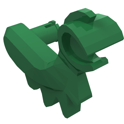 Animal / Creature Body Part, Dinosaur / Dragon Arm, Right Green