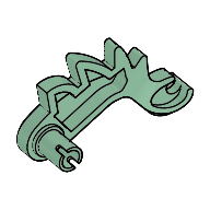 Animal / Creature Body Part, Dinosaur / Dragon Arm, Right Sandgrün