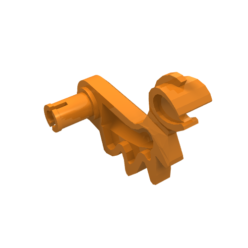 Animal / Creature Body Part, Dinosaur / Dragon Arm, Left Orange