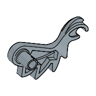 Animal / Creature Body Part, Dinosaur / Dragon Arm, Left Sand Blue