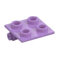 Hinge Brick 2 × 2 Top Plate Thin Medium Lavender