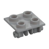 Hinge Brick 2 × 2 Top Plate Thin Light Bluish Gray