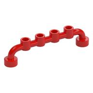 Bar 1 × 6 [Closed Studs] Red
