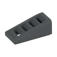 Brick Sloped 18° 2 × 1 × 2/3 with 4 Slots / Grate