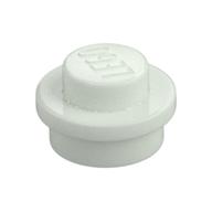 Plate Round 1 × 1 with Solid Stud Glow in Dark White