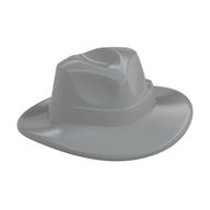 Hat Wide Brim, Outback Style with Wide Belt, Buckle (Fedora) Light Bluish Gray