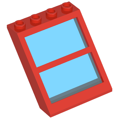 Window 4 × 4 × 3 Roof with Centre Bar Rot