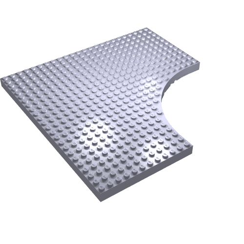 Brick Special 24 × 24 without 12 × 12 Quarter Circle