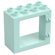 Duplo Door / Window Frame Flat Front Surface, Completely Open Back Hellaqua