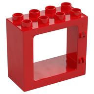 Duplo Door / Window Frame Flat Front Surface, Completely Open Back
