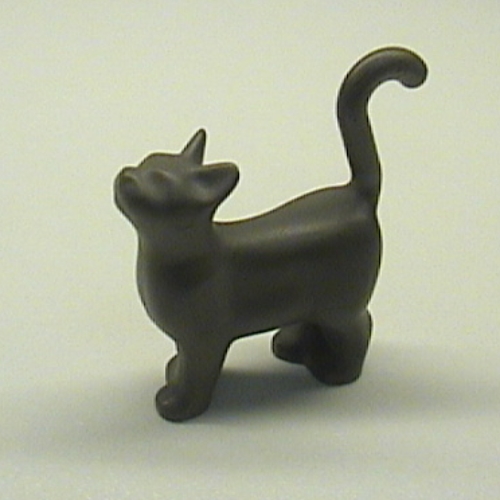 Animal, Cat, Standing [Plain] Dark Gray