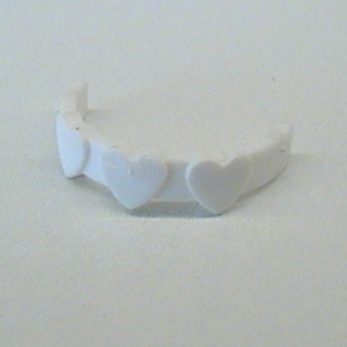 Belville, Equipment, Hair Band with Hearts White