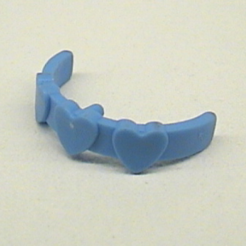 Belville, Equipment, Hair Band with Hearts Mittelblau