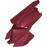 Large Figure Mask Hau Nuva (Adaptive Armour Style) Dunkelrot