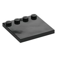 Plate Special 4 × 4 with Studs on One Edge [Plain]