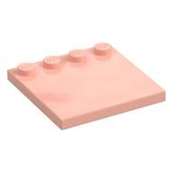 Plate Special 4 × 4 with Studs on One Edge [Plain] Light Salmon
