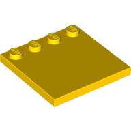Plate Special 4 × 4, Studs on One Edge Plain] Gelb