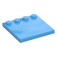 Plate Special 4 × 4 with Studs on One Edge [Plain] Medium Blue
