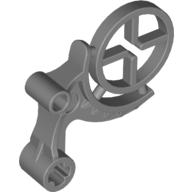Large Figure Weapon, Mistika Nynrah Ghost Blaster Scope with Crosshairs (Toa Gali) Flat Silver