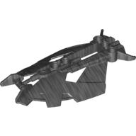 Large Figure Armor Panel / Shield Pearl Dark Gray