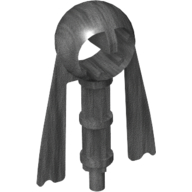Projectile, Large Figure Weapon Ammo, Mistika Nynrah Ghost Blaster Pearl Dark Gray
