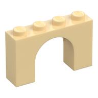 Stein Bogen 1 × 4 × 2 Beige