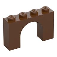 Stein Bogen 1 × 4 × 2 Rotbraun
