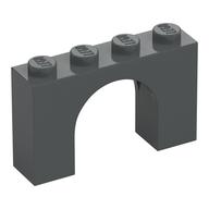 Brick Arch 1 × 4 × 2 Dark Bluish Gray