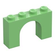 Stein Bogen 1 × 4 × 2 Mittelgrün