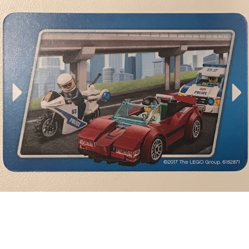 Display Card, Police Storyboard Card 8 [No Color/Any Color]