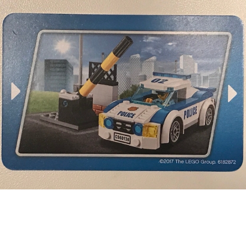 Display Card, Police Storyboard Card 9 [No Color/Any Color]