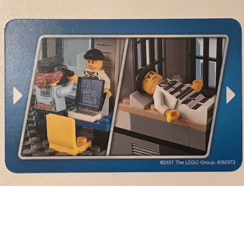 Display Card, Police Storyboard Card 10 [No Color/Any Color]