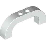 Stein Bogen 1 × 6 × 2 gebogen oben
