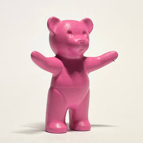 Belville / Scala, Animal, Teddy Bear - Arms Up Mitteldunkelrosa