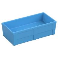 Duplo Container Box 2 × 4 (Horse Trough New Style) Medium Blue