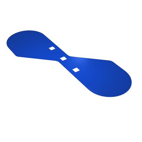 Propeller 2 Blade 26 Diameter Lime