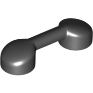 Bar 1 × 3 (Radio Handle, Phone Handset) Schwarz