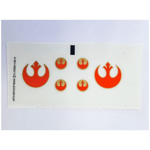 Sticker Sheet for Set 7668-1 [No Color/Any Color]