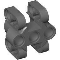 Technic Axle and Pin Connector Block 3 × 3 × 2 [Linear Actuator Holder] Dark Bluish Gray