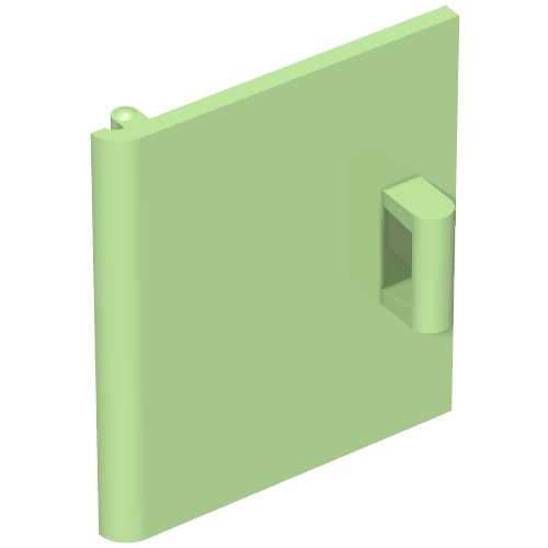 Cupboard 4 × 4 × 4 Door Mittelgrün