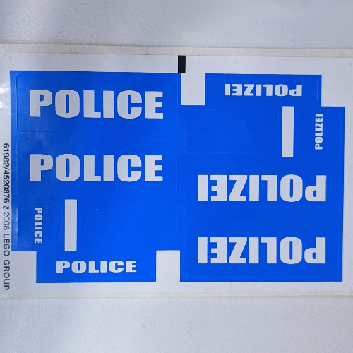 Stickerbogen für Set 7245-2 [Keine Farbe/Beliebige Farbe]