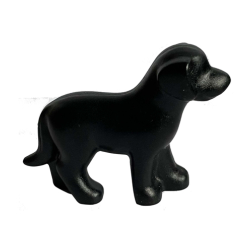 Animal, Dog, Standing [Plain] Schwarz