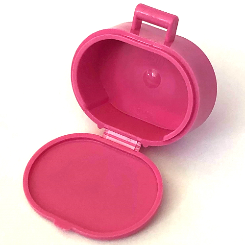 Belville / Scala, Bag / Case, Oval Mitteldunkelrosa
