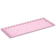 Plate Special 6 × 16 with Studs on 3 Edges Pink