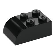 Brick Curved 2 × 3 Black